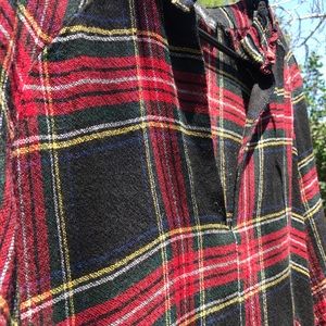 Plaid Babydoll Dress